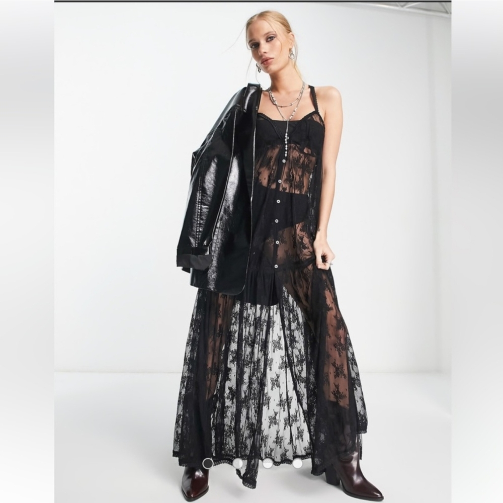 Free People In The Breeze Lace Dress